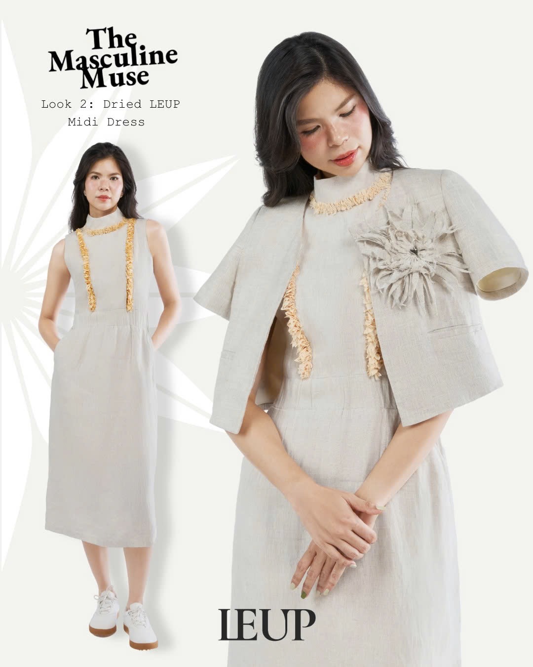Dried LEUP Midi Dress - Image 4