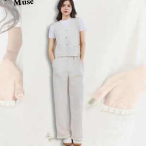 High-Rise Garden waistcoat Set